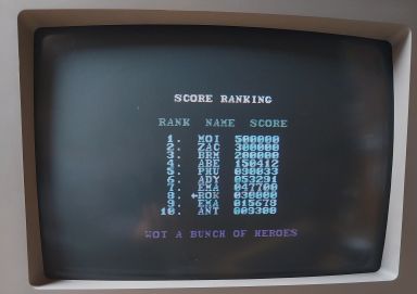 Topscore von Rockford