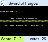 Sword of Fargoal