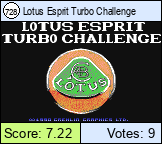 Lotus Esprit Turbo Challenge