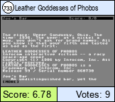 Leather Goddesses of Phobos