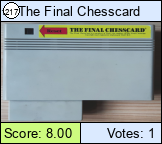 The Final Chesscard