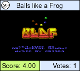 Balls like a Frog