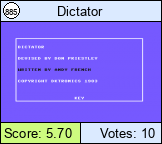 Dictator